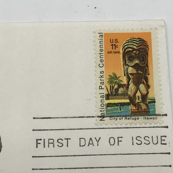 1972 1st Day of Issue City of Refuge, HI Natl Park - Picture 2 of 5
